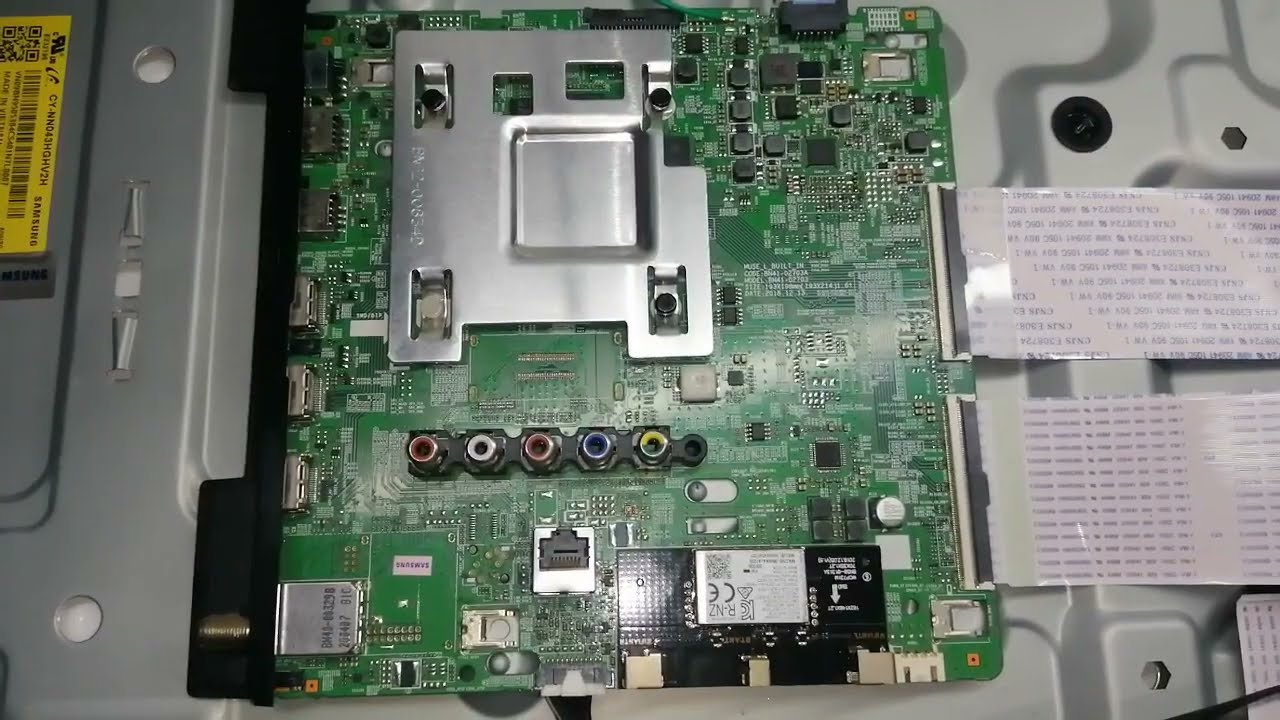SAMSUNG UA43RU7100G vertical line, bars, vertical fade way, etc.,