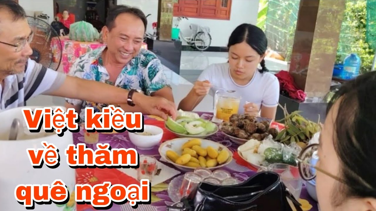#20 Về thăm qu&ecirc; ngoại Cai Lậy Tiền Giang sau 12 năm | Ăn gỏi b&ocirc;ng đi&ecirc;n điễn ốc đắng, lẩu mắm 