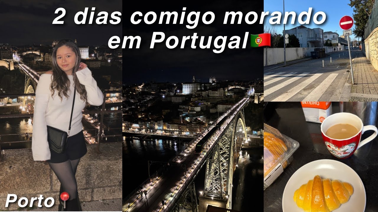 VLOG:2 DIAS COMIGO MORANDO EM PORTUGAL🇵🇹