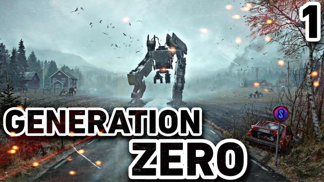 На меня НАПАЛИ РОБОТЫ!!!⚡Generation ZERO⚡