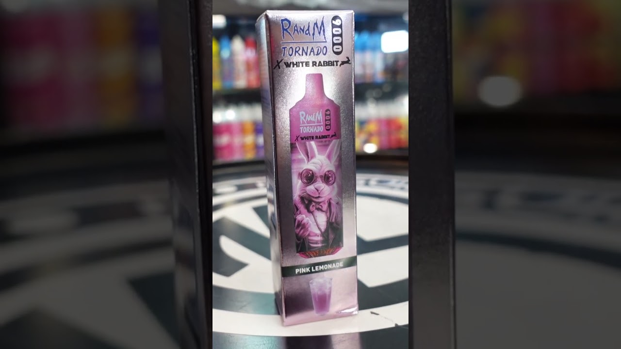 RandM Tornado White Rabbit 9000 puffs  - Narguiluxe