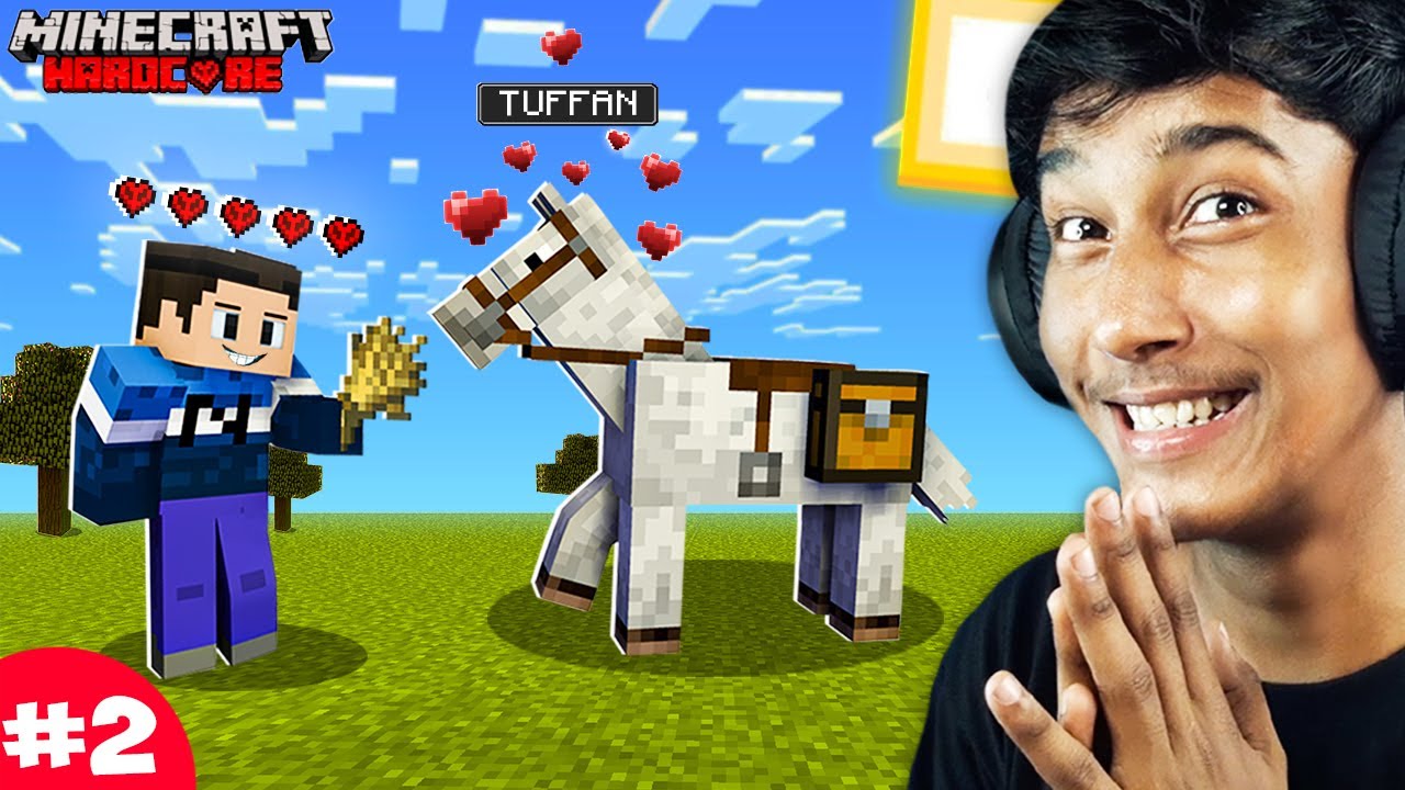 I FOUND MY NEW FRIEND | MINECRAFT HARDCORE - PART 2