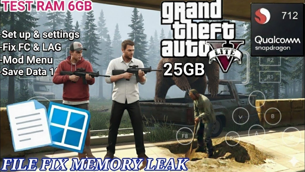 GTA V LITE WINLATOR SNAPDRAGON 712 RAM 6GB | MISSIONS - RISK ASSESSMENT 