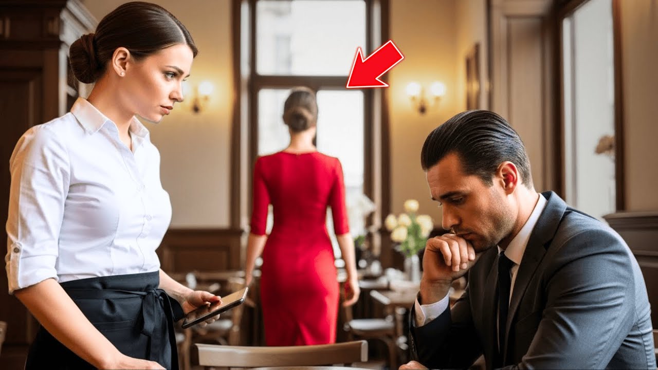 Biznesmen został odrzucony na randce aż pokorna kelnerka zobaczyła wszystko i powiedziała