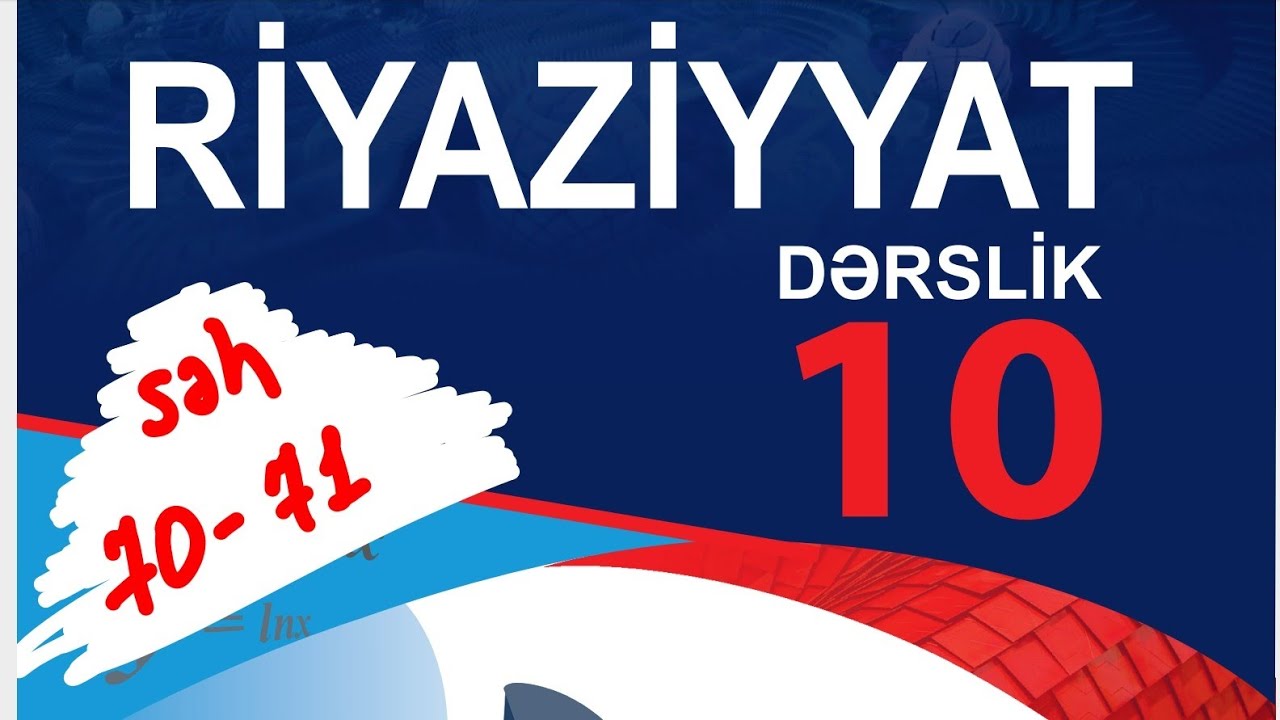 Riyaziyyat 10,Bucağın radian və dərəcə ölçüsü səh 70-71