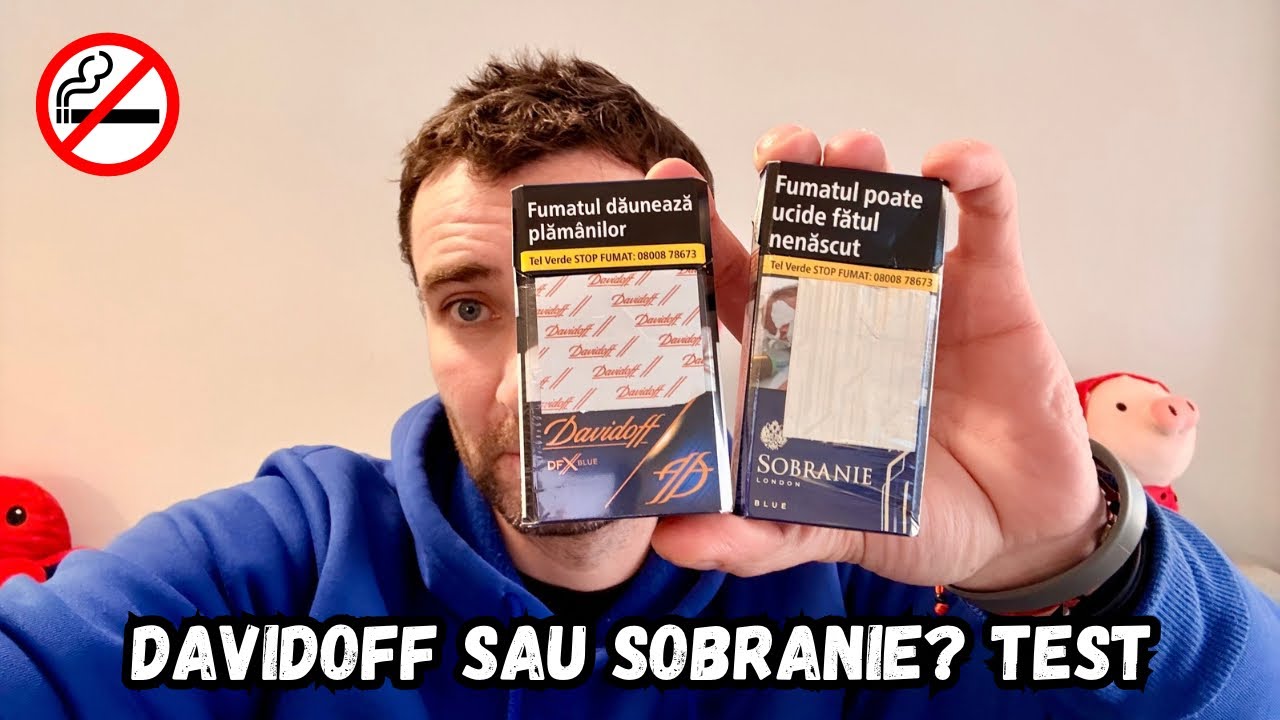 CHIAR M-A IMPRESIONAT REZULTATUL! DAVIDOFF DFX BLUE VS SOBRANIE REDEFINED BLUE