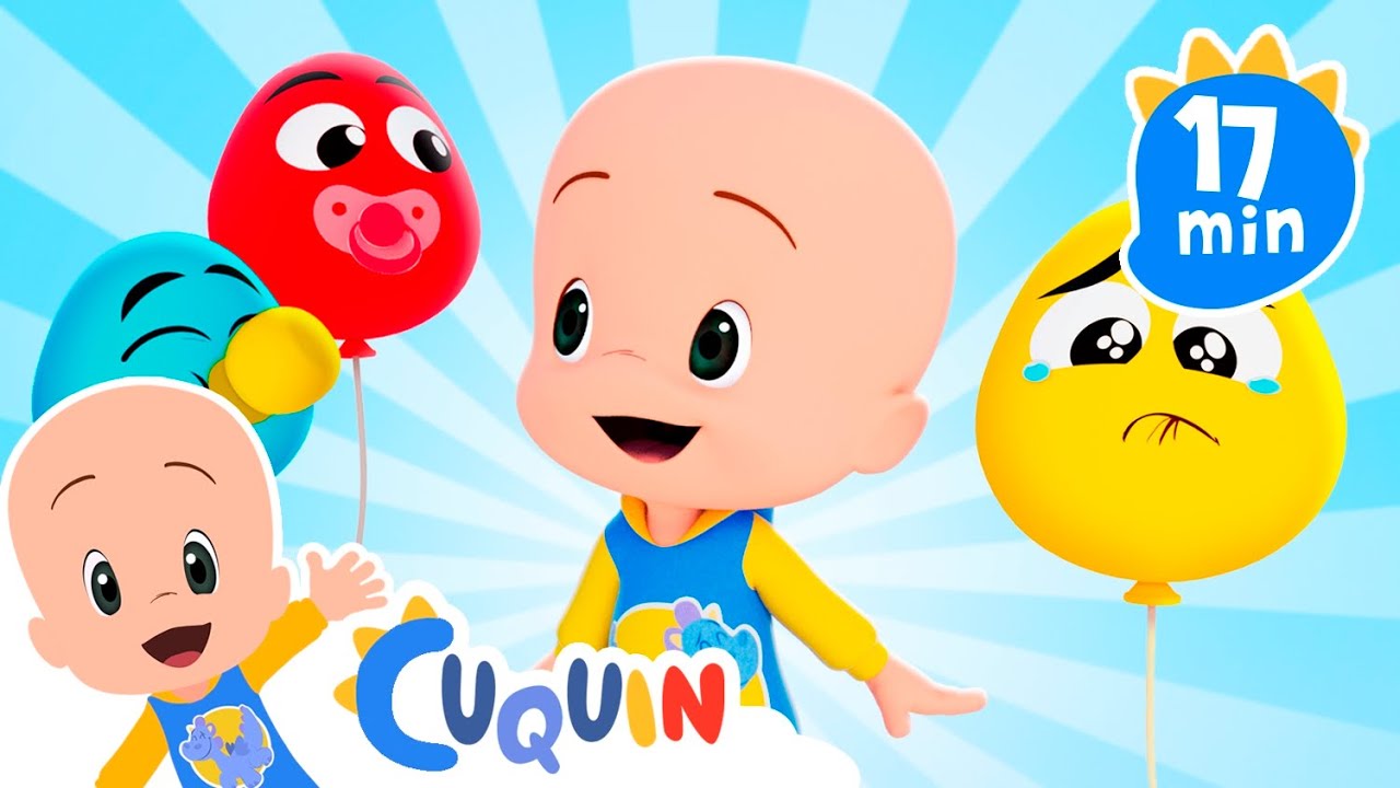 Globos bebé de colores | Dónde estará la bola azul? y más vídeos de Cuquín
