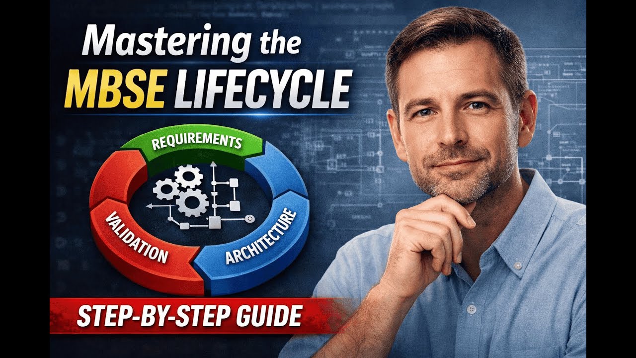 Mastering the MBSE Lifecycle: A Step-by-Step Guide for Engineers | Free MBSE Foundations Module