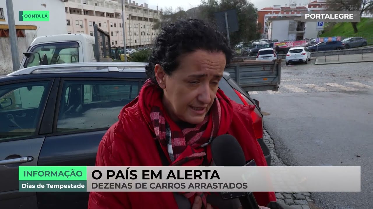 Depressão Leonardo provoca derrocadas e leva a evacuações em Portalegre