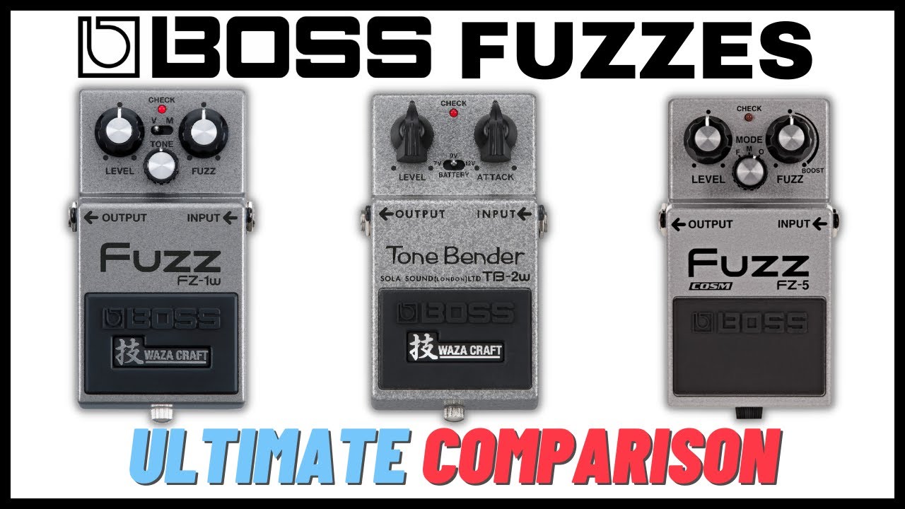 BOSS Fuzz Shootout | TB-2w vs FZ-1w vs- FZ-5