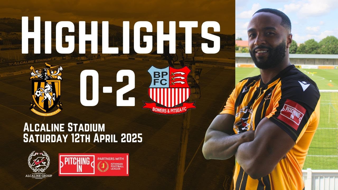 Folkestone Invicta 0-2 Bowers & Pitsea | Highlights