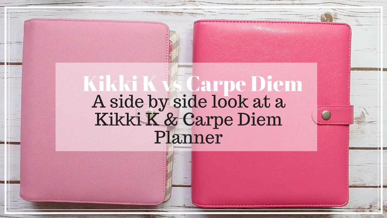 Carpe Diem vs Kikki K A5 Planners!