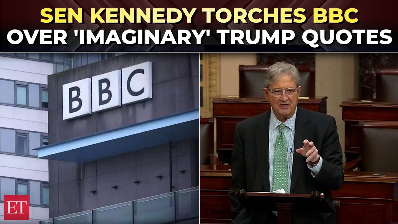 'March on the Capitol and invade it': Sen. John Kennedy rips BBC over 'made-up' Trump quotes