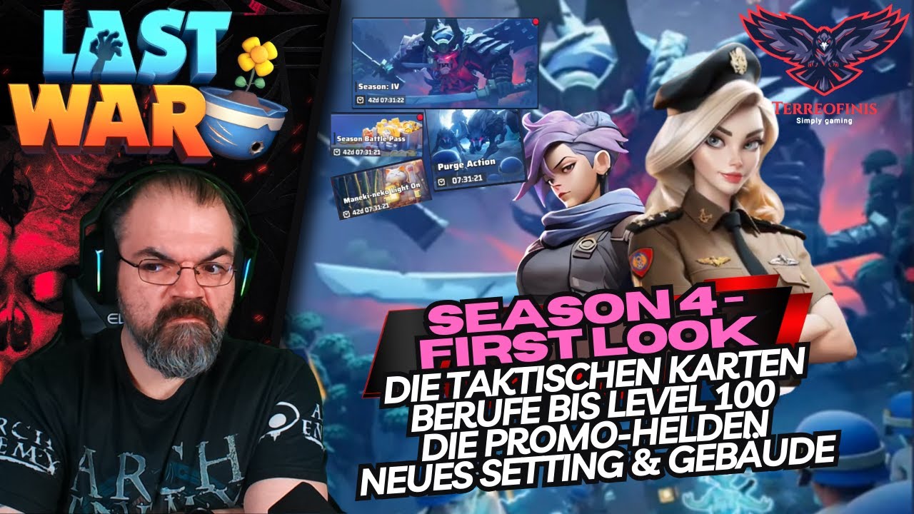 SEASON 4 FIRST LOOK: Die taktischen Karten, Neues Setting & vieles mehr! | LAST WAR: SURVIVAL