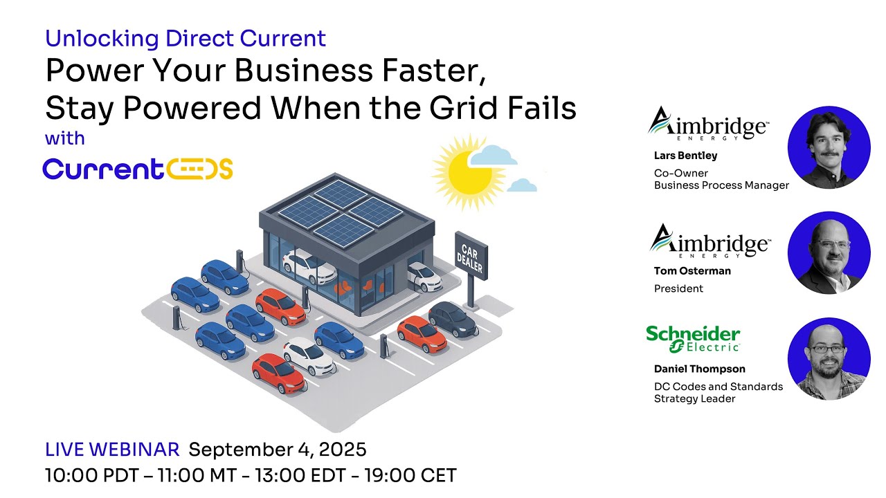 Unlocking Direct Current: Power Your Business Faster, Stay Powered When the Grid Fails