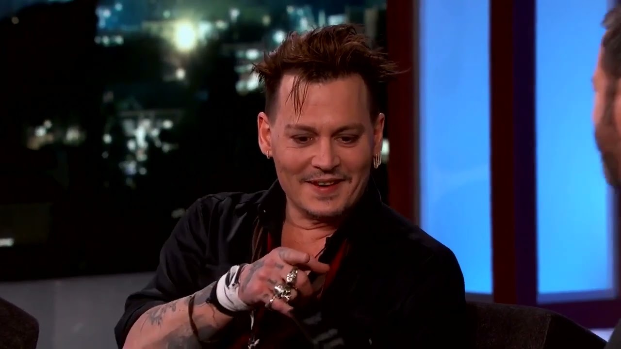 Johnny Depp show Jimmy Kimmel