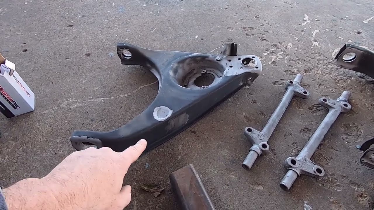 Cousin Steve's 55 Belair Control Arm Bushing Replacement My Way