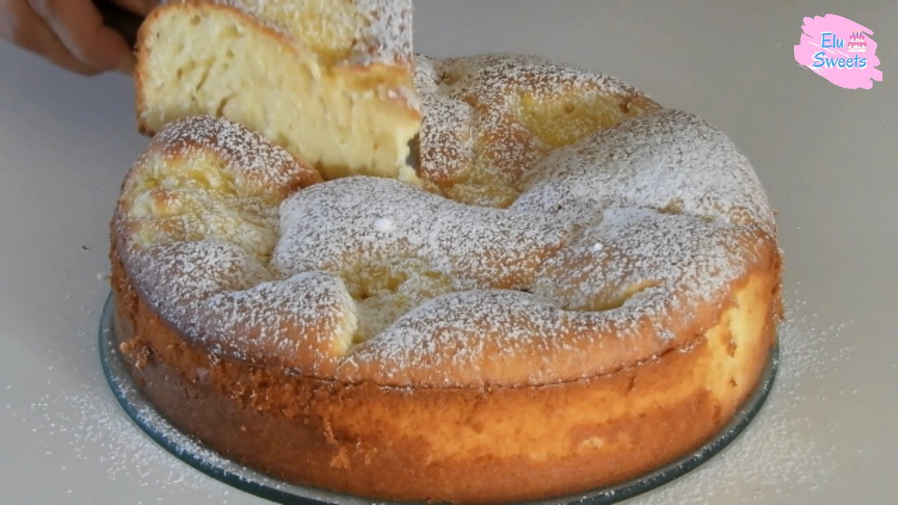 LA TORTA ITALIANA NUA | FÁCIL Y RÁPIDO BIZCOCHO CON CREMA PASTELERA | Elu Sweets