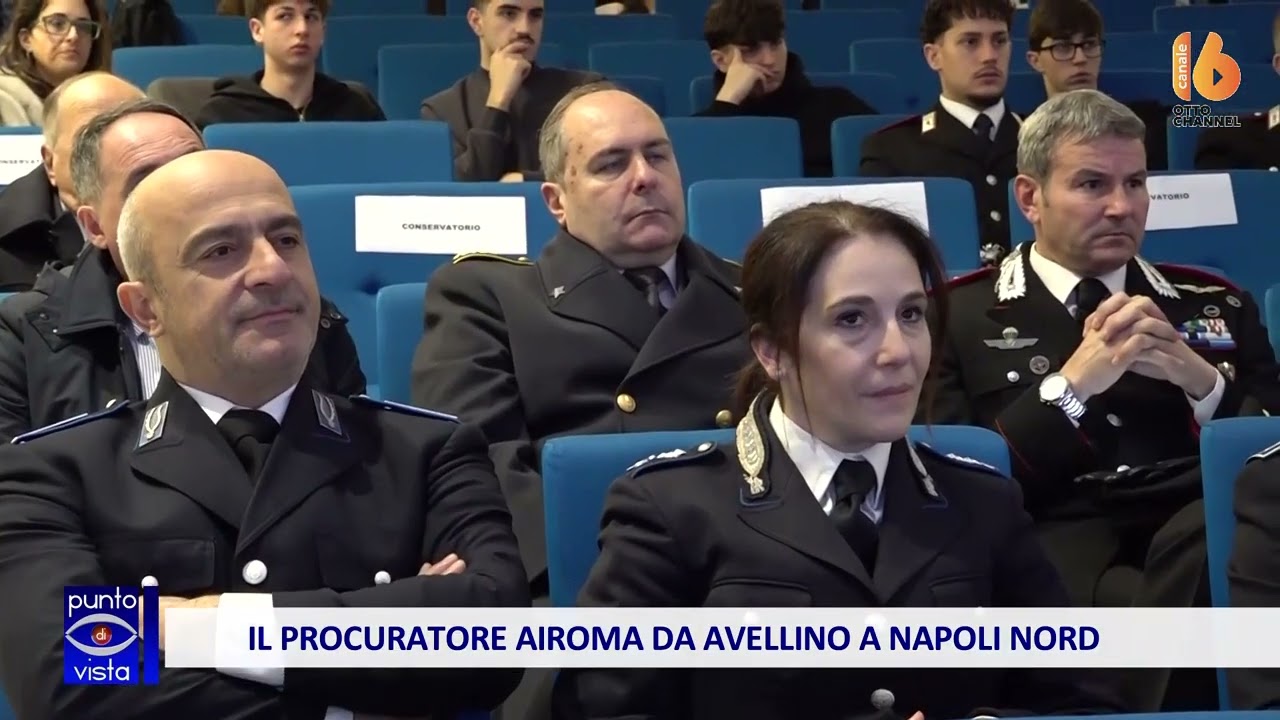Avellino, il saluto del Procuratore Airoma: "Irpinia nel cuore"