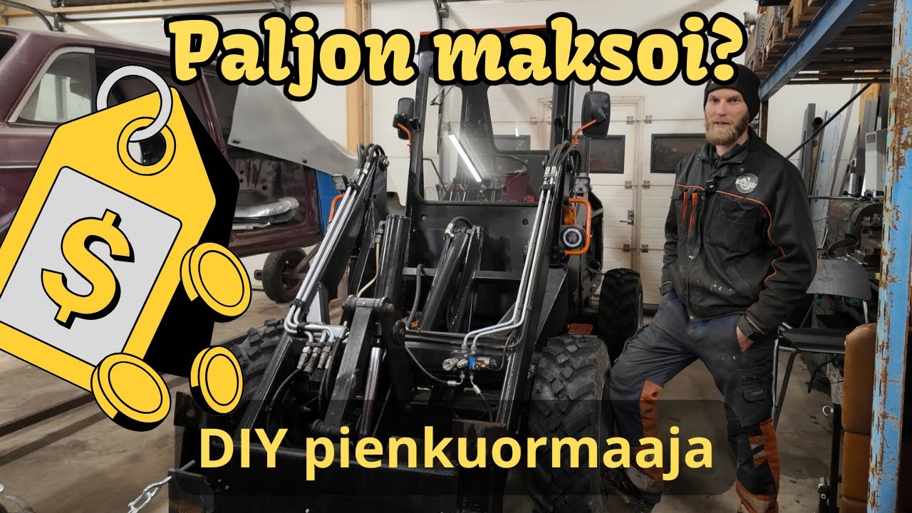DIY pienkuormaaja Projektin yhteenveto