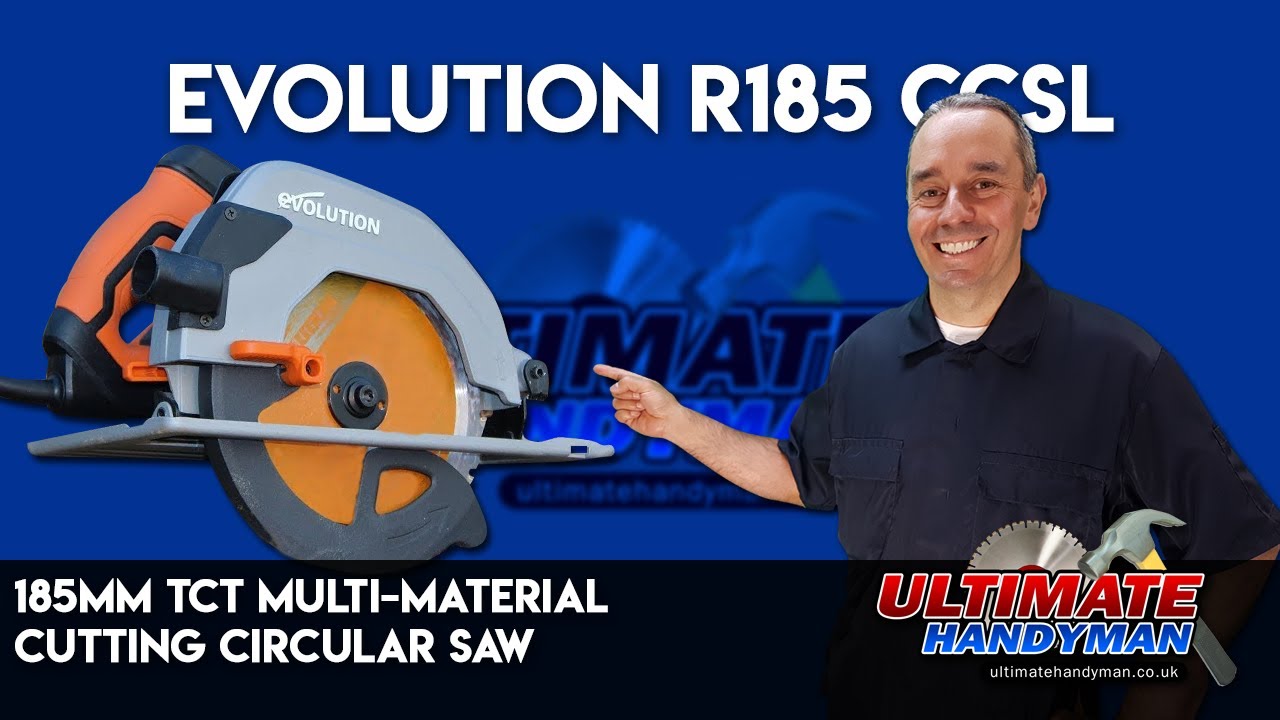 Evolution R185 CCSL  | 185mm TCT Multi-Material Cutting Circular Saw
