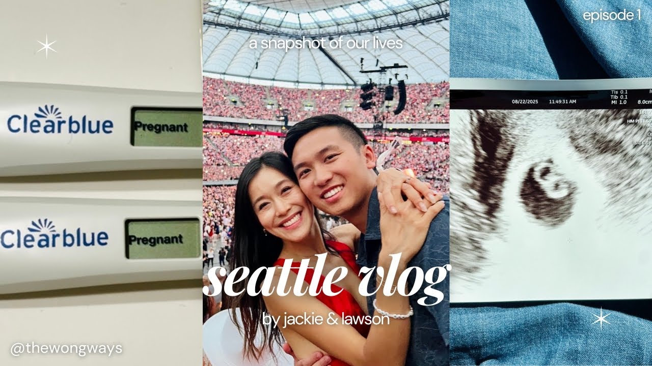 seattle diaries 🌷 finding out we’re pregnant, surprise twins, and our first ultrasound!