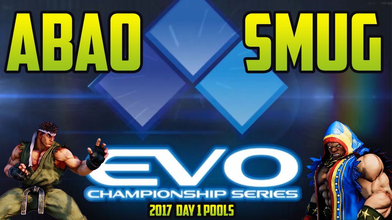 SFV: EVO 2017 | DAY 1 POOLS | SMUG (Balrog) vs ABAO (Ryu) | 720p 60FPS | 7/14/2017 |
