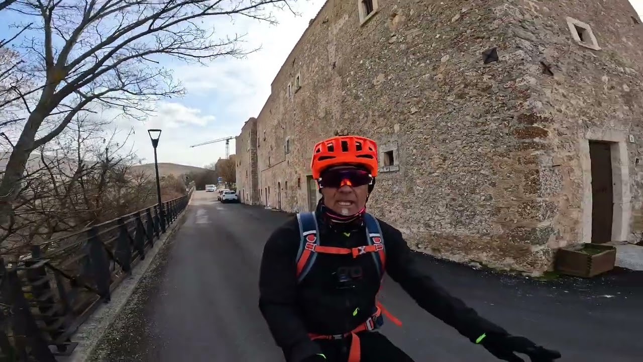 3 Marzo 2026 Da Santo Stefano di Sessanio a Carapelle Calvisio per la Valle di Viano in eBike 4K