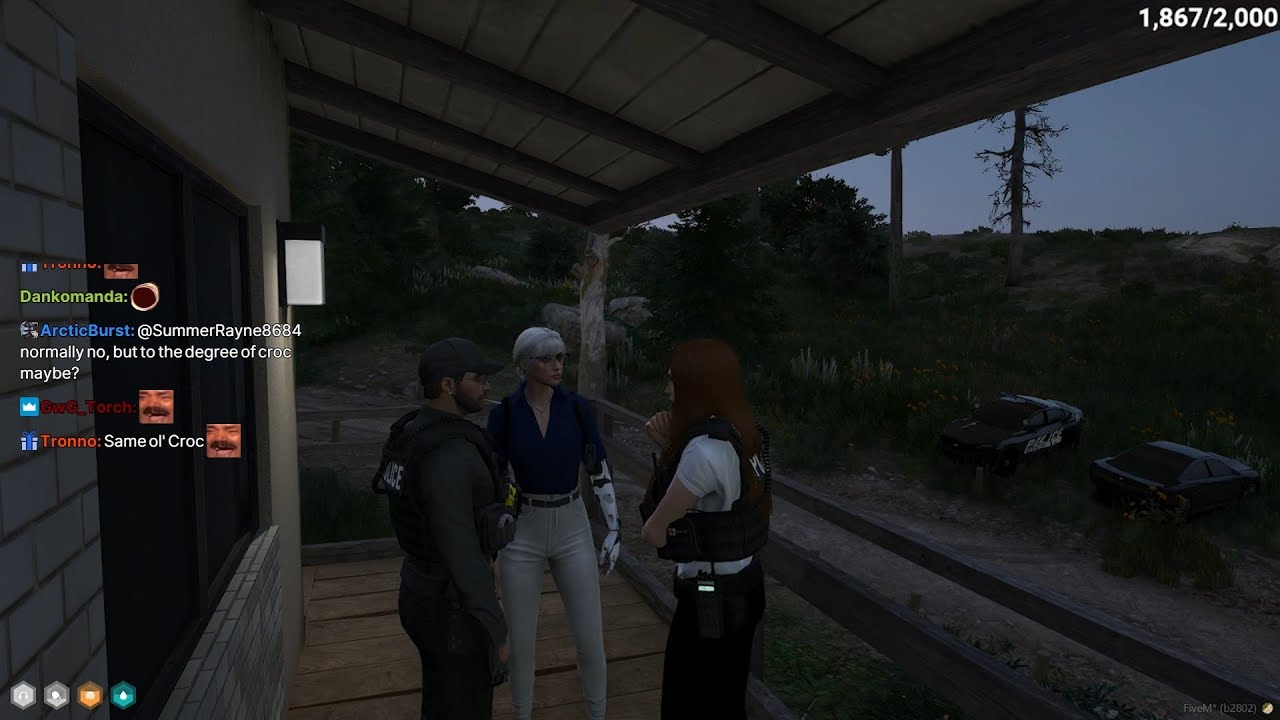 Marshal Angel talks to Ruby & Beric for Conan Clarkson | Nopixel 4.0