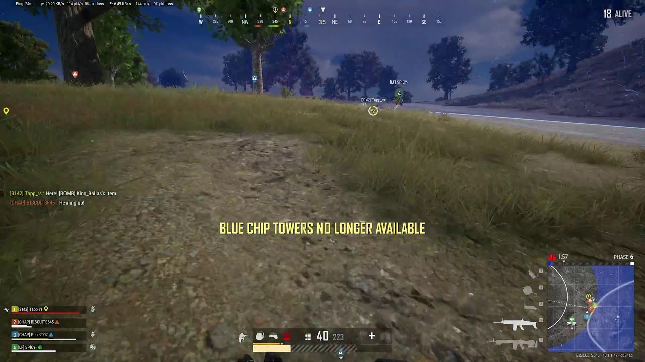 PUBG scrimms