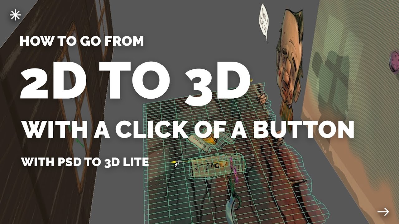 PSDto3D Lite Quick Start and Overview