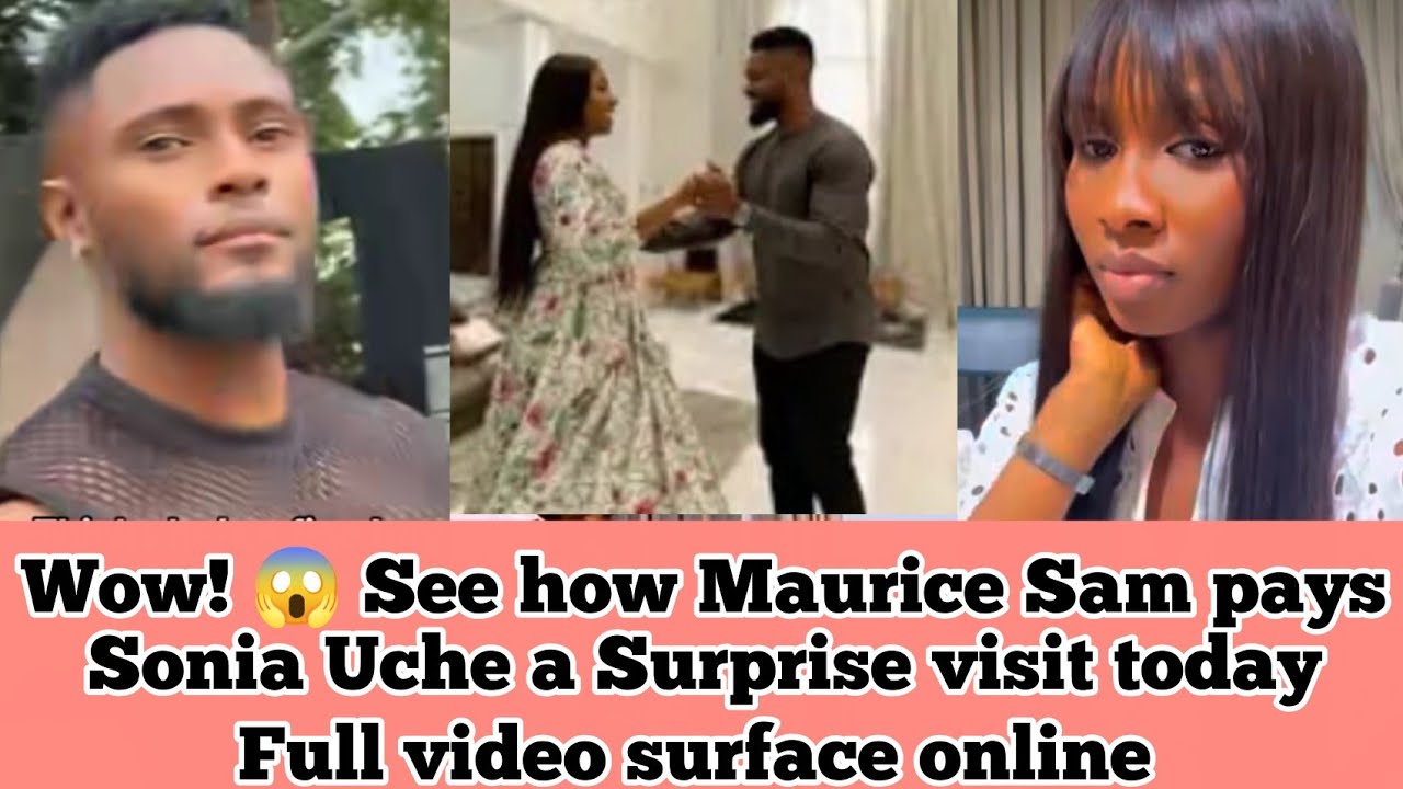 Wow!😱 see how Maurice Sam surprised Sonia Uche today😱 Full video surface online #trending