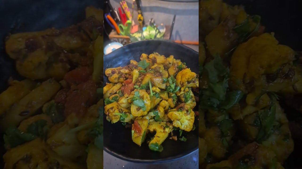 Easy way to prepare allo gobhi sabzi