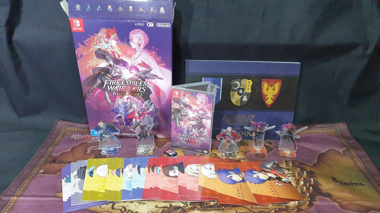 Unboxing: Fire Emblem Warriors - Three Hopes - Limited Edition for Nintendo Switch