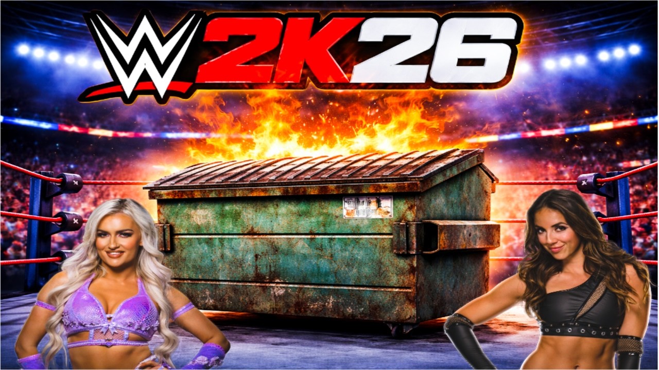 Chelsea Green vs Blake Monroe - Dumpster Match WWE 2K26 Gameplay