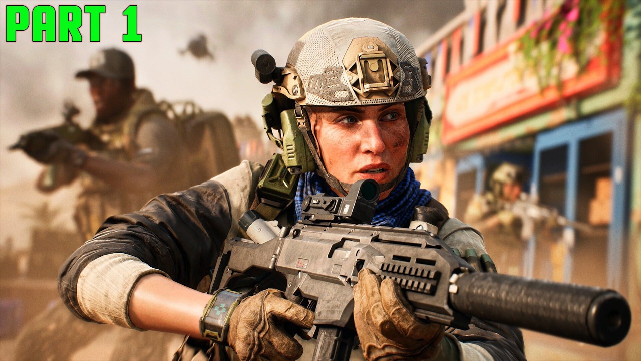 BATTLEFIELD 6: CAMPAIGN Part 1 🔥 Ultra 4K 60FPS Gameplay