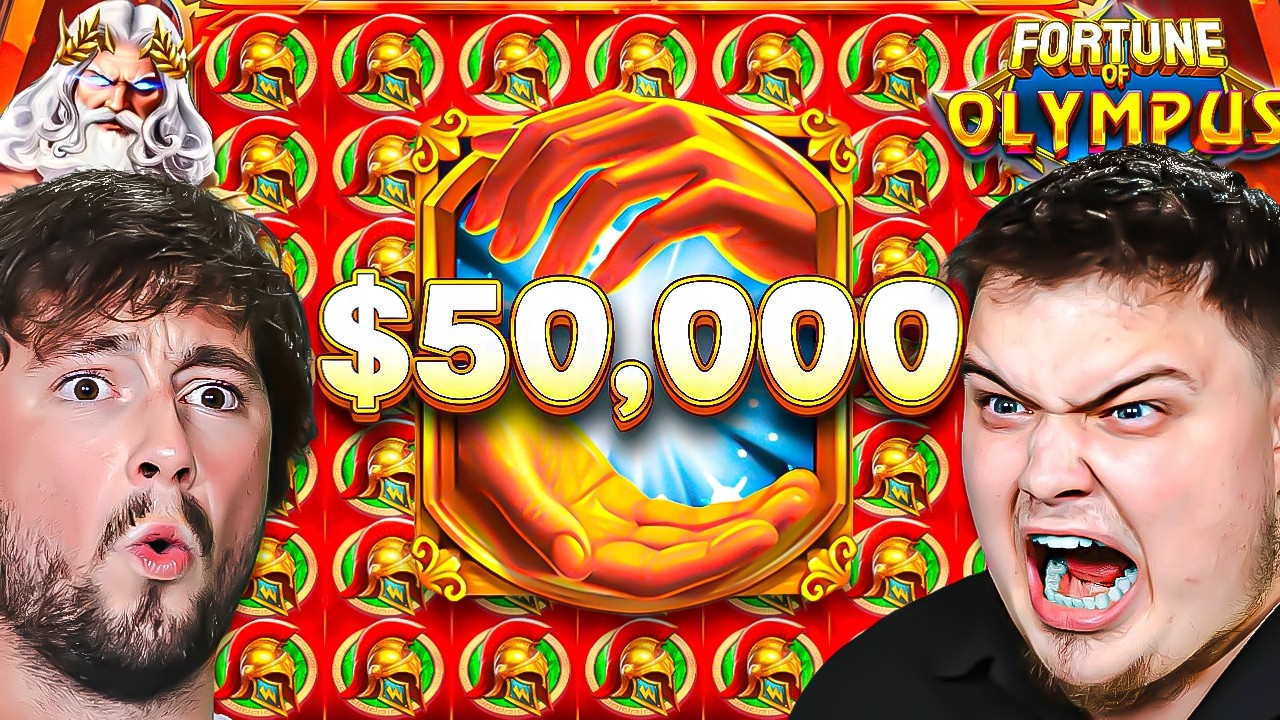 FORTUNE OF OLYMPUS SUPER BONUS! $50,000 BONUS HUNT!