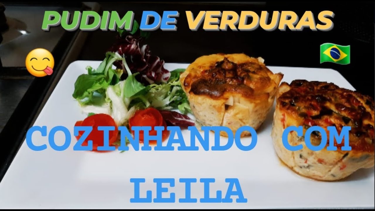 PUDIM DE VERDURAS ⚡️⚡️ [SUPER FÁCIL E RÁPIDO]  ⚡️⚡️