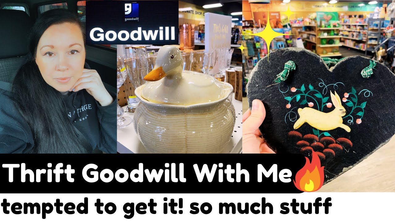 it just went on & on!! thrifting goodwill for home decor🔥
