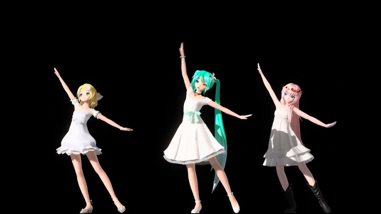 【PDFT】 Tricolore Airline Miku,Rin,Luka |Hologram Ready