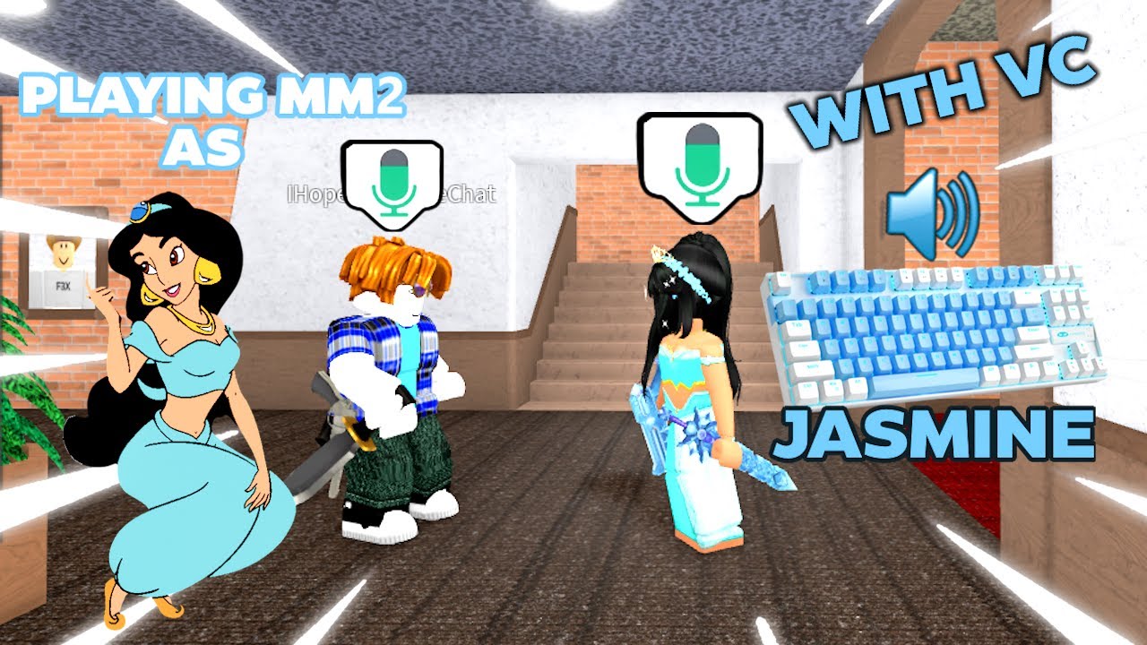 JASMINE DESTROYS TOXIC TEAMERS IN MM2 VOICECHAT (KEYBOARD ASMR)