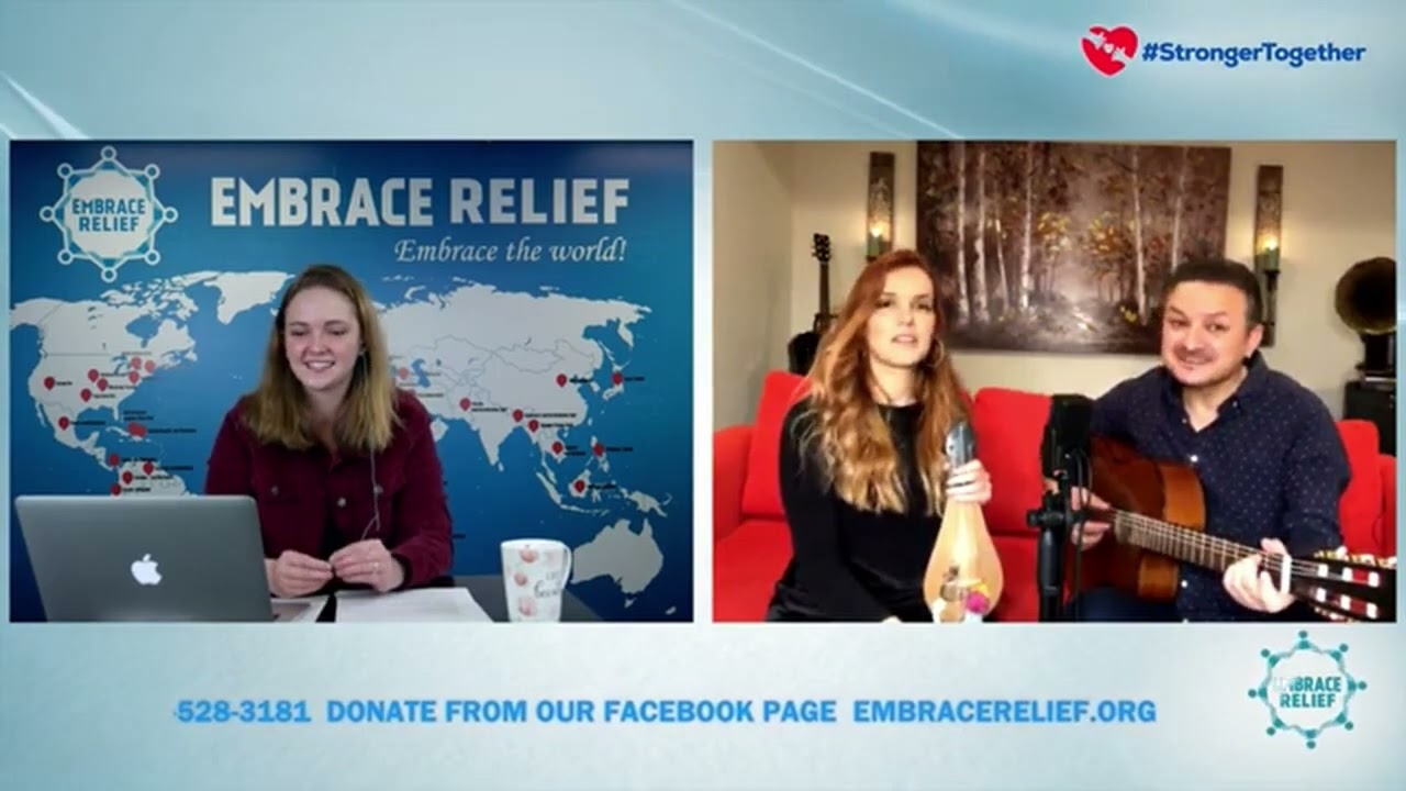 Embrace Relief's Live-stream Stronger Together.