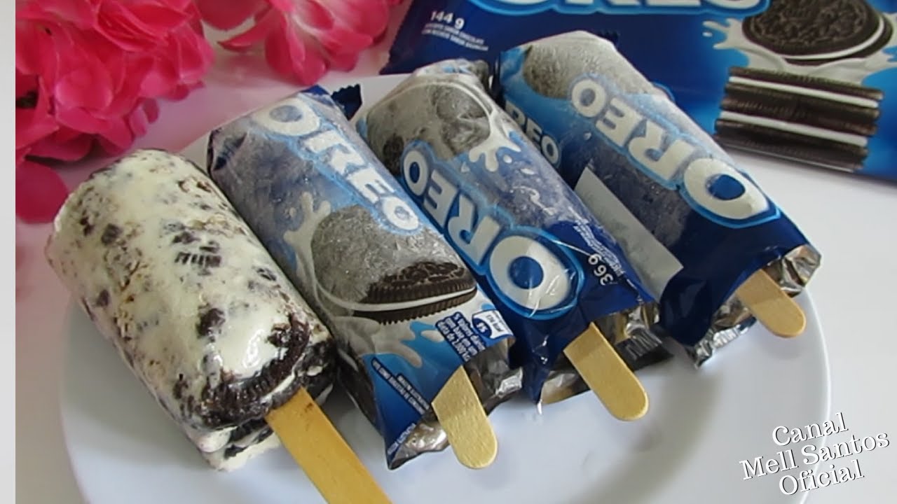 EU FAÇO PICOLÉ DE BISCOITO E TODOS PEDEM MAIS. MUITO FÁCIL E CREMOSO!