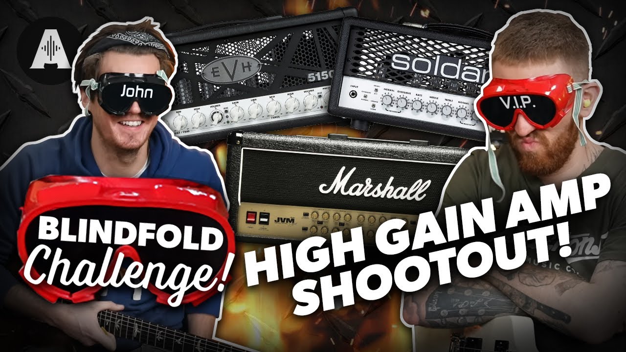 High Gain Guitar Amp Blindfold Challenge!