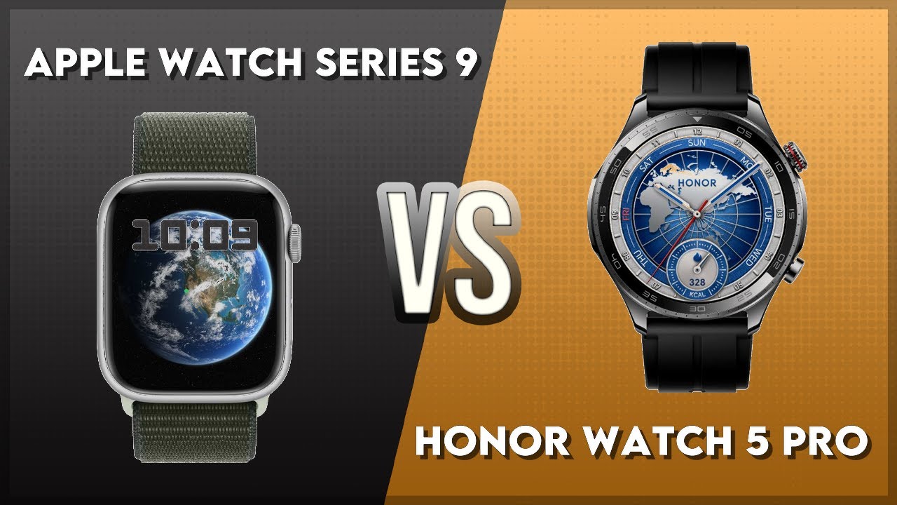 Apple Watch Series 9 vs Honor Watch 5 Pro Comparison