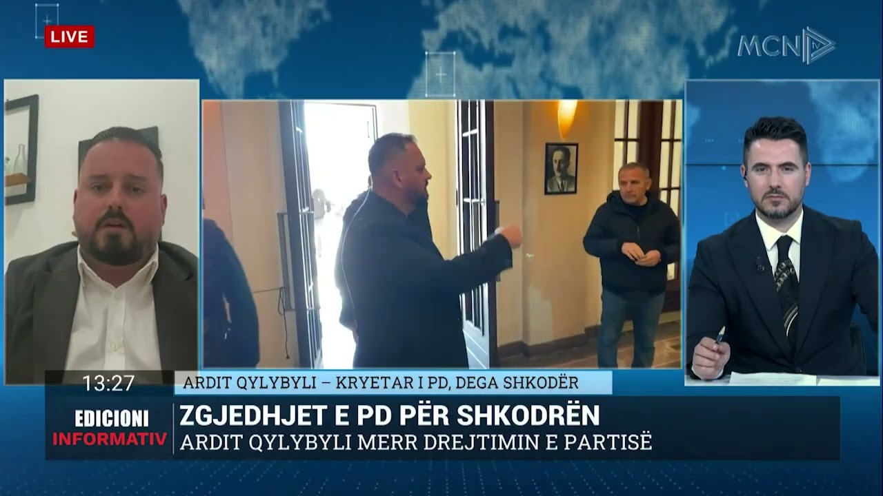 Ardit Qylybyli merr drejtimin e PD Shkodër: Sfida më e madhe, organizimi i strukturave