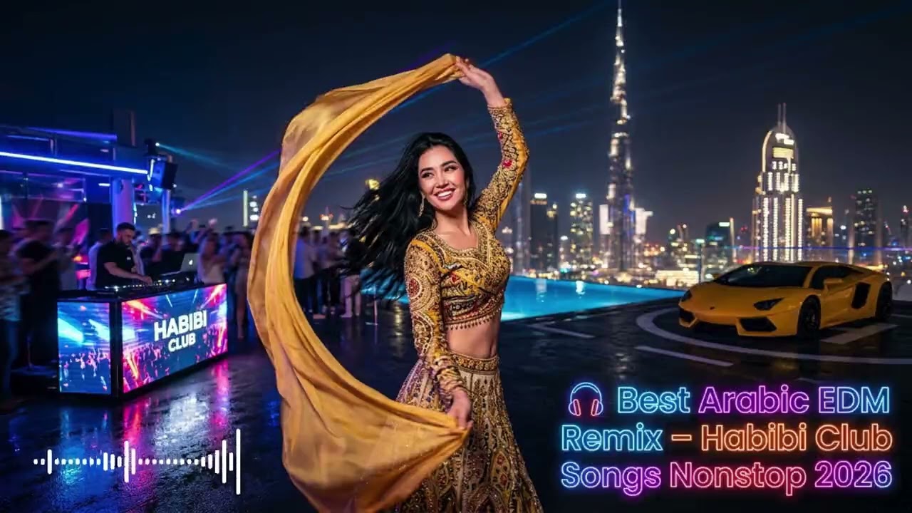 💃 Habibi Night Drive Remix &ndash; Arabic Deep Bass Music Mix