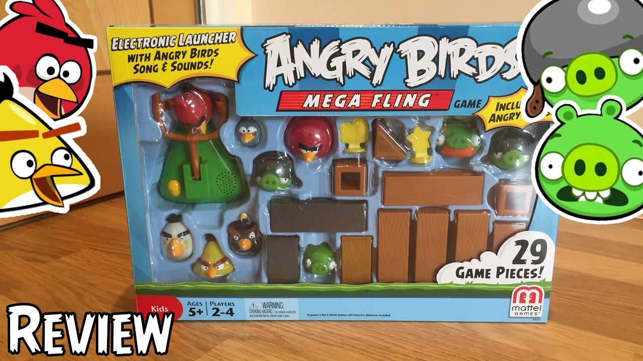 Angry Birds Mattel - Mega Fling Review