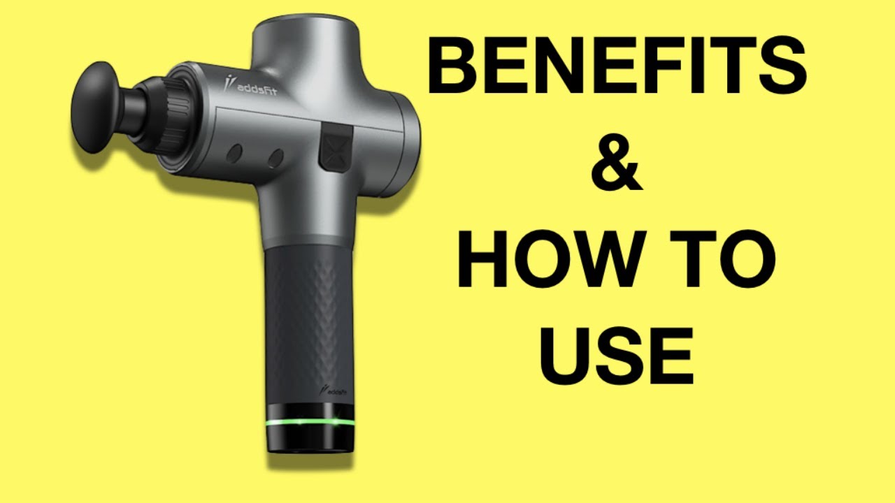 Percussion Massager Benefits & How to Use Addsfit Massager