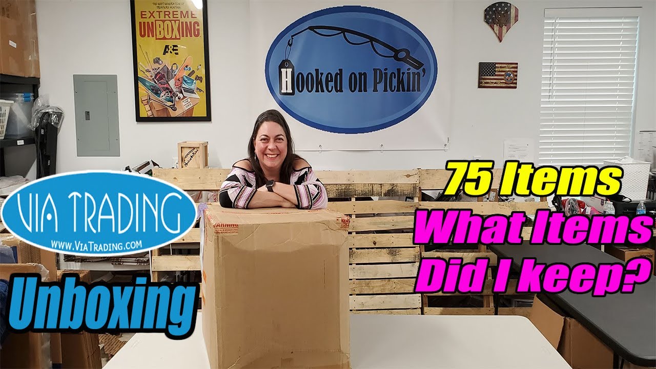 Via Trading Unboxing & Profits Right Away - 75 items - Online Reselling! What  Did I Keep?